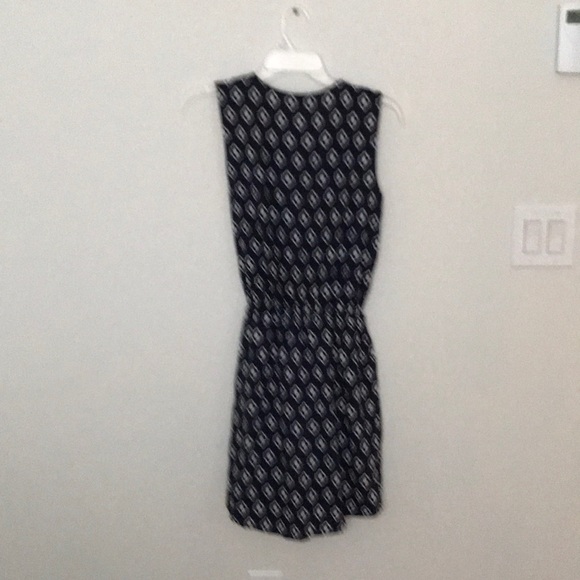 Dark blue and white dress - Picture 5 of 6